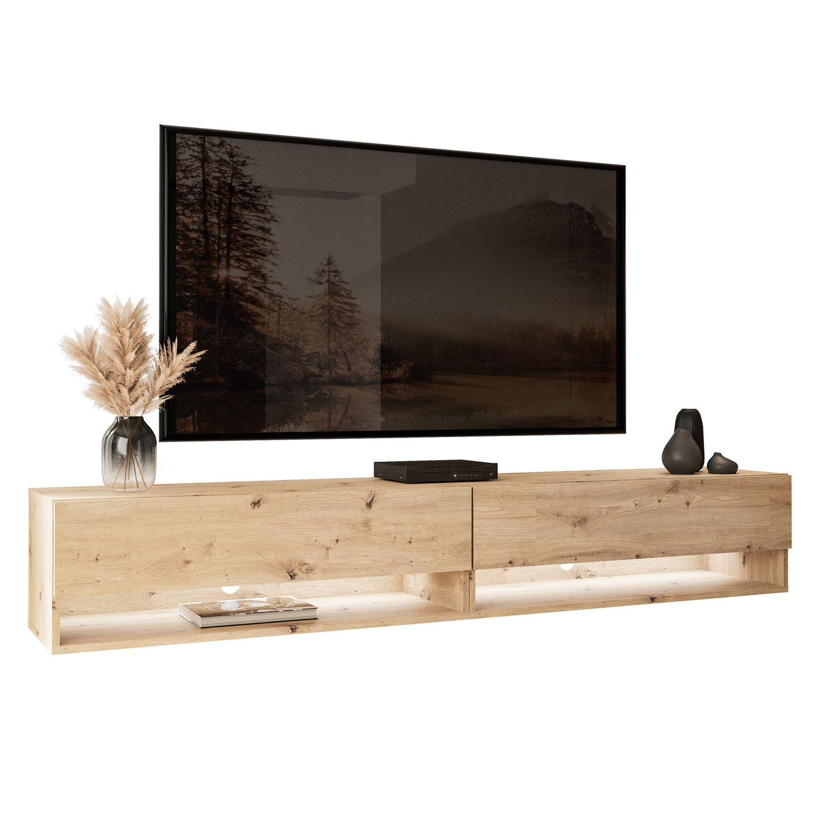 Szafka wisząca RTV CALANTE LOFT 180 cm