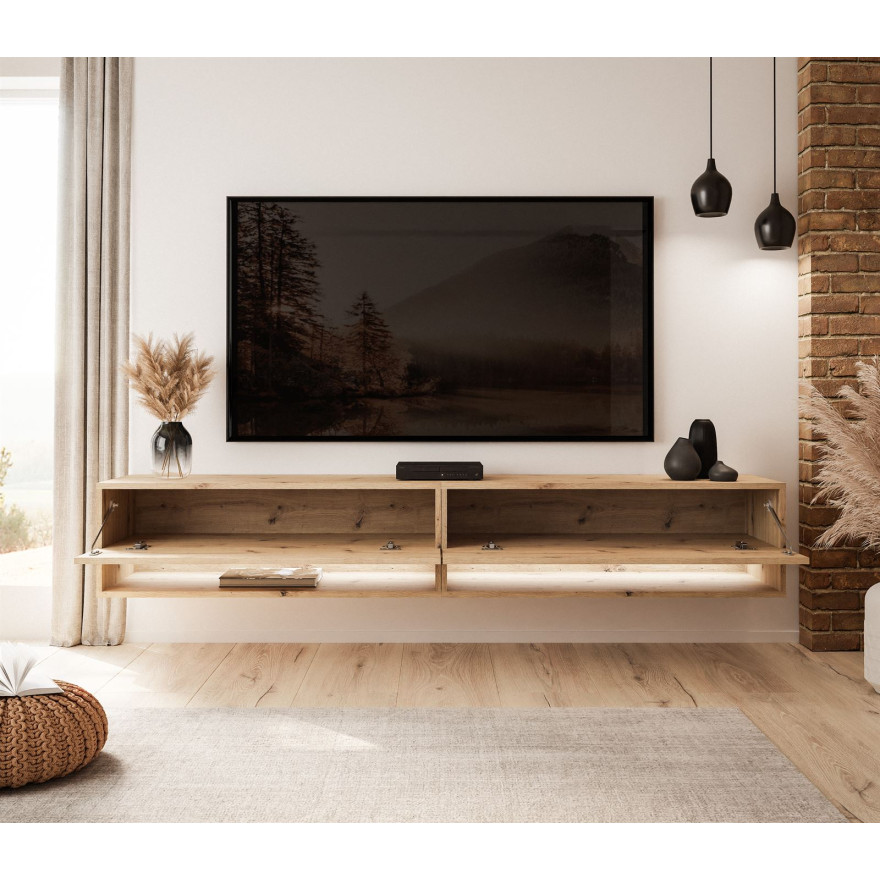 Szafka wisząca RTV CALANTE LOFT 180 cm