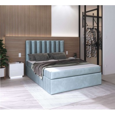 Łóżko kontynentalne ____ z materacem