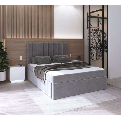 Łóżko kontynentalne ____ z materacem