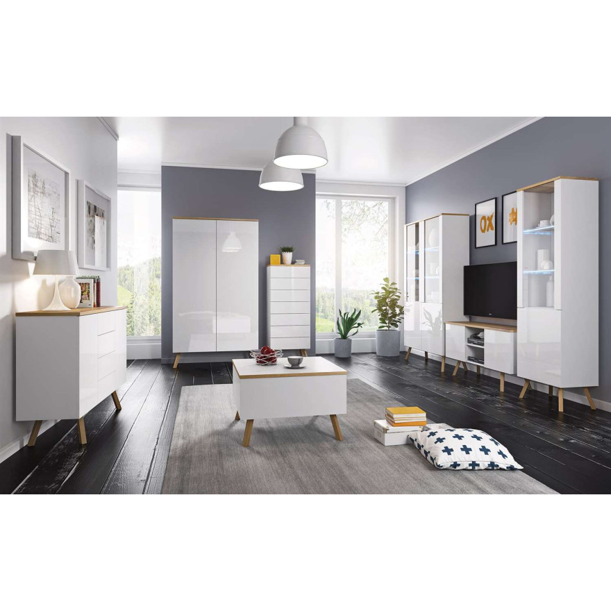 Komoda LIME 50 wysoki połysk