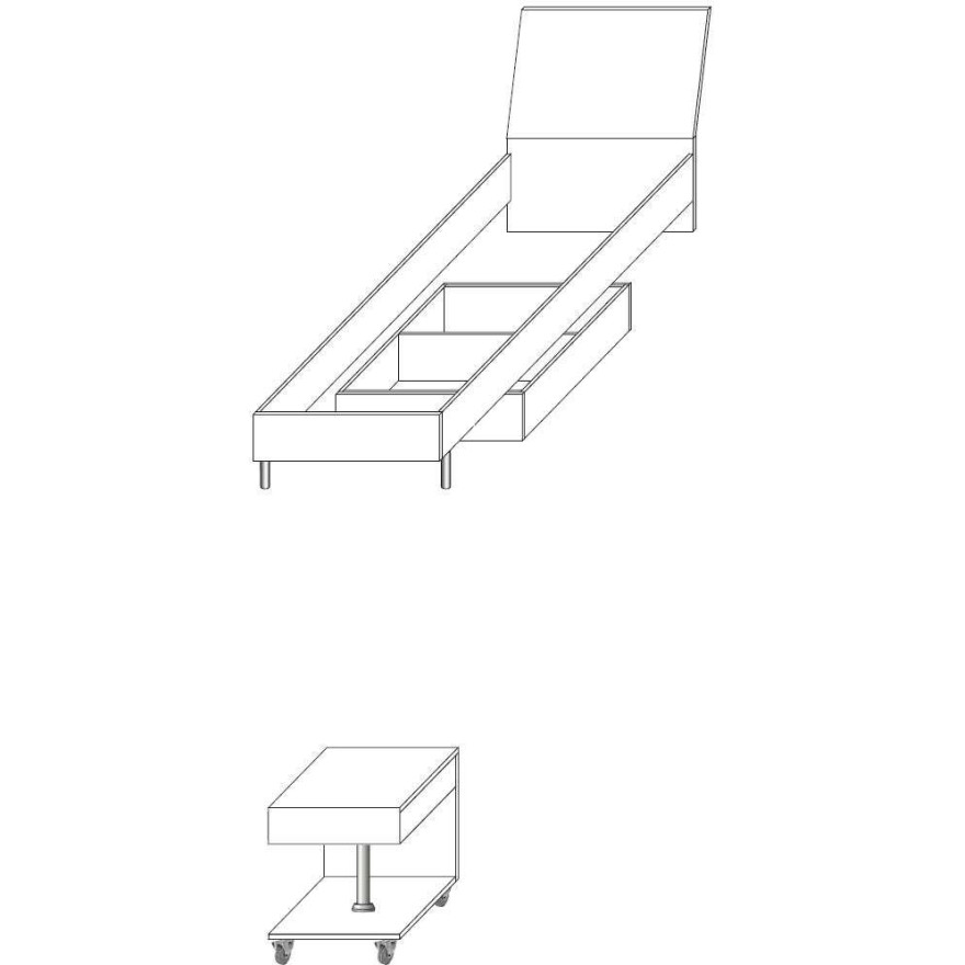 Zestaw mebli do sypialni RAJ 1