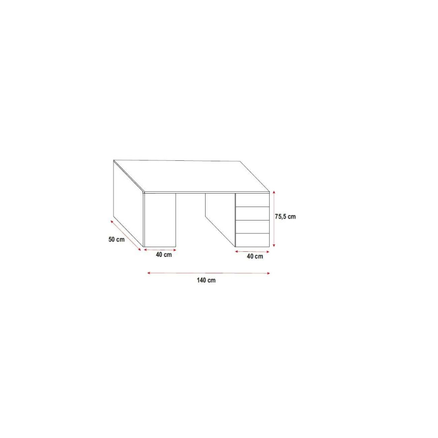 Łóżko piętrowe dziecięce RAJ 5 wysoki połysk
