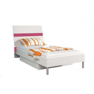 Łóżko Młodzieżowe RAJ 1 wysoki połysk