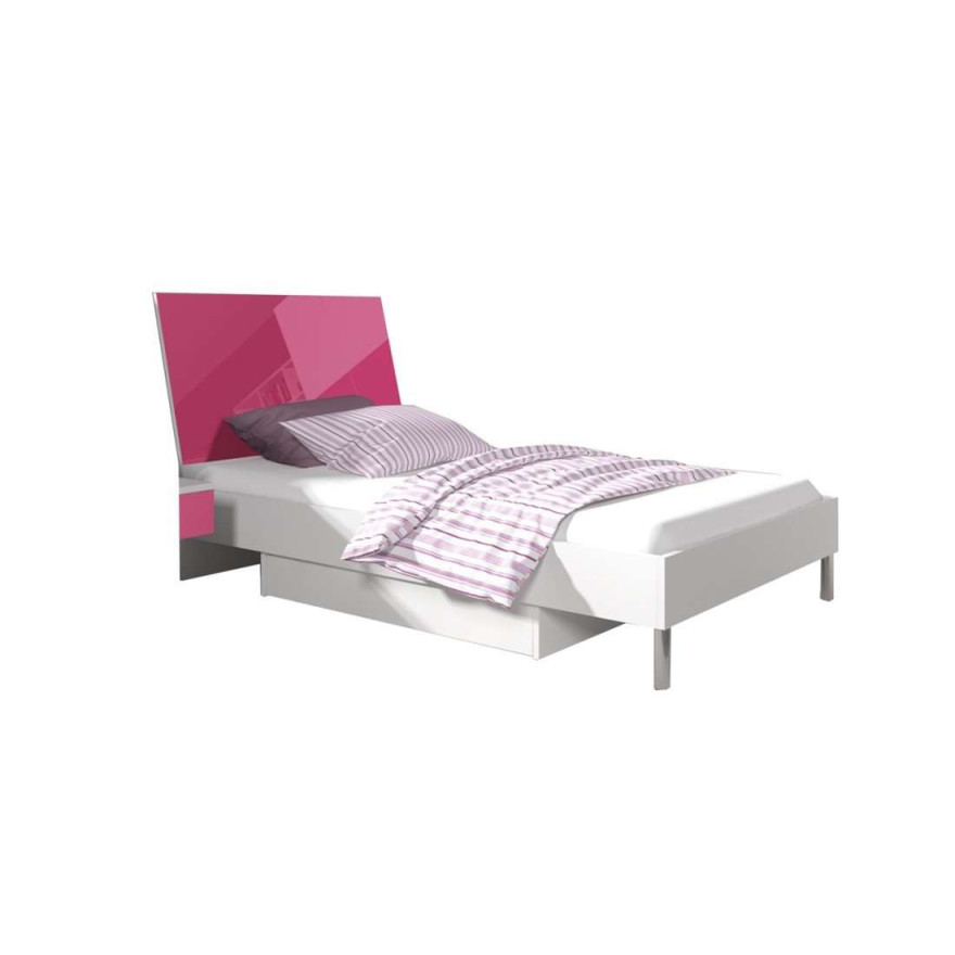 Łóżko Młodzieżowe RAJ 3 wysoki połysk