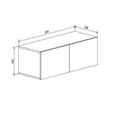 Meblościanka COLGANTE VI + LED wysoki połysk
