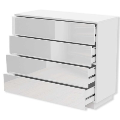 Komoda Lina z szufladami PUSH OPEN LED Komoda Lina z szufladami PUSH OPEN LED