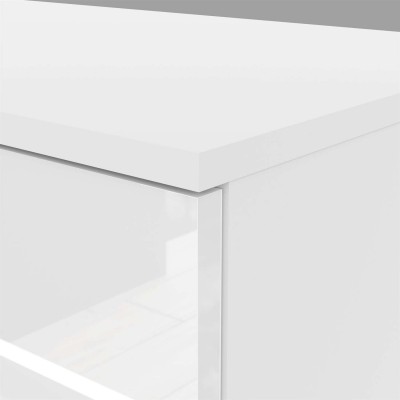 Komoda Lina UCHWYTY chrom LED