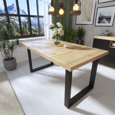 Zestaw mebli do jadalni ART FUERTE - O dąb wotan Zestaw mebli do jadalni ART FUERTE - O dąb wotan