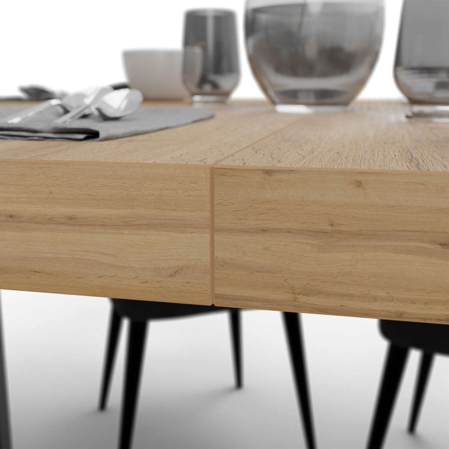 Zestaw mebli do jadalni ART FUERTE - T dąb wotan Zestaw mebli do jadalni ART FUERTE - T dąb wotan