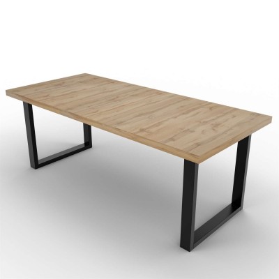 Zestaw mebli do jadalni ART FUERTE - T dąb wotan Zestaw mebli do jadalni ART FUERTE - T dąb wotan