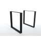 Nogi metalowe do stołu profil 80x20 mm