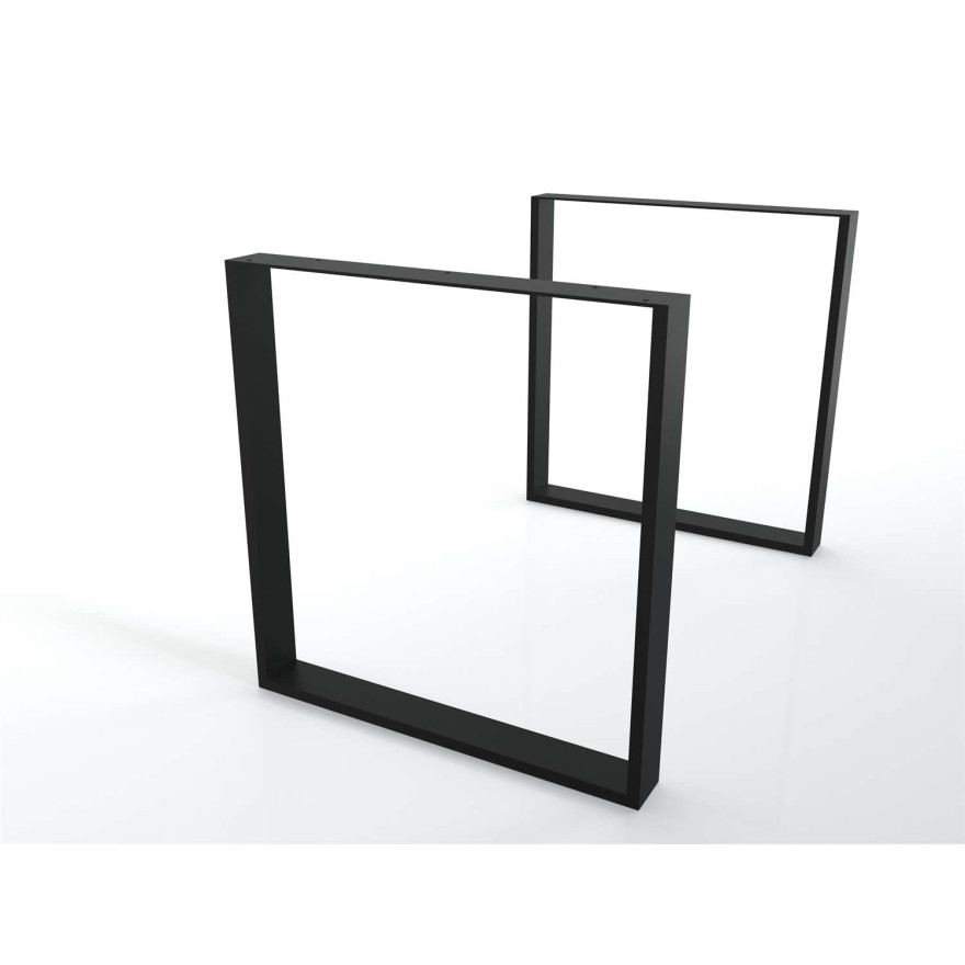 Nogi metalowe do stołu profil 80x20 mm