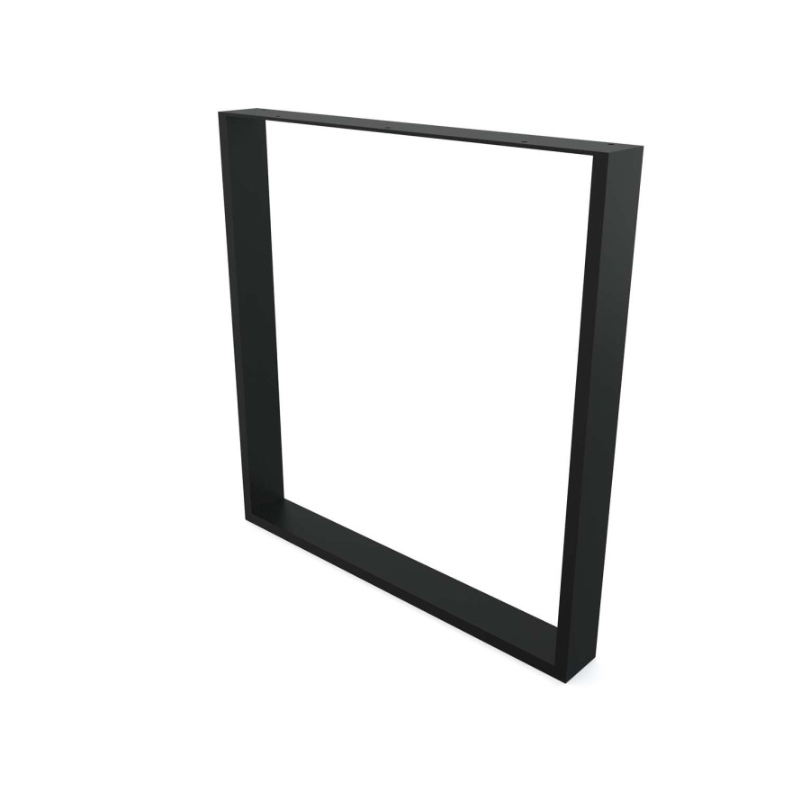 Nogi metalowe do stołu profil 80x20 mm