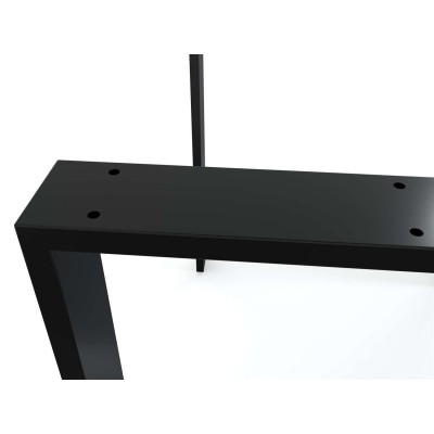 Nogi metalowe LOFT do stołu profil 80x20 mm