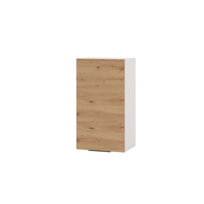 Kuchnia ELINA z blatem dąb artisan czarne wstawkI