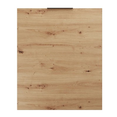 Kuchnia ELINA z blatem dąb artisan czarne wstawkI