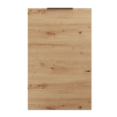 Kuchnia ELINA z blatem dąb artisan czarne wstawkI