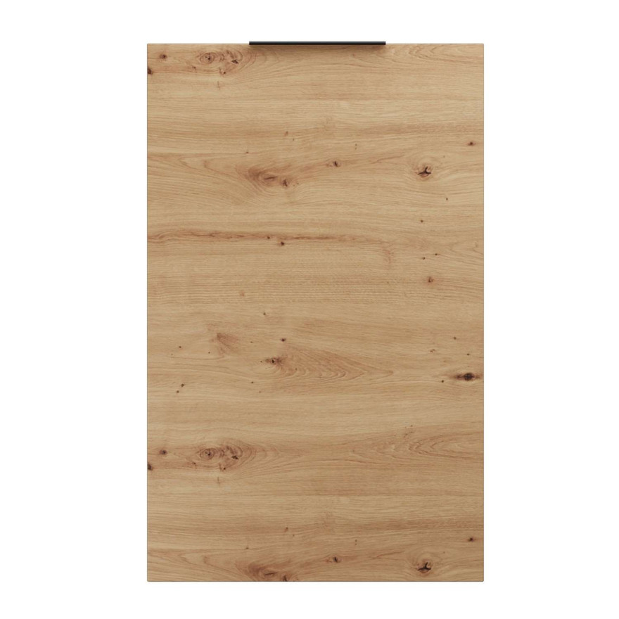 Kuchnia ELINA z blatem dąb artisan czarne wstawkI