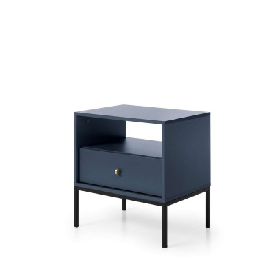 Stolik nocny NAVY MS54 granatowy