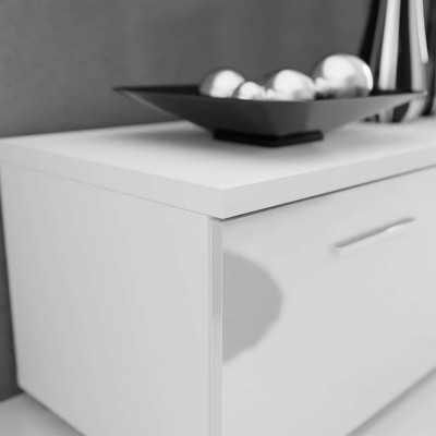 Meblościanka BETA wysoki połysk oświetlenie LED