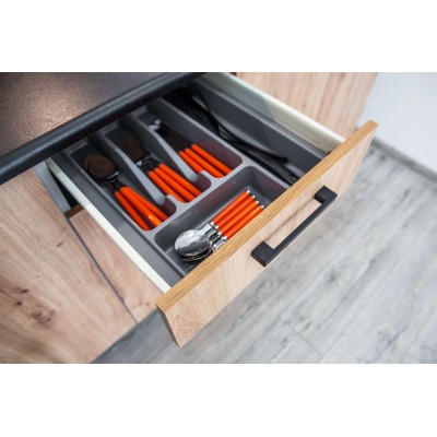 Kuchnia KLARA grafit dąb artisan