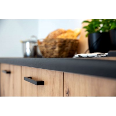 Kuchnia KLARA grafit dąb artisan