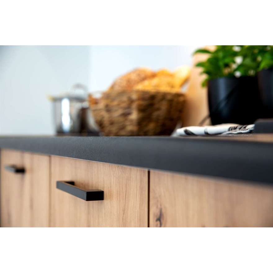 Kuchnia KLARA grafit dąb artisan