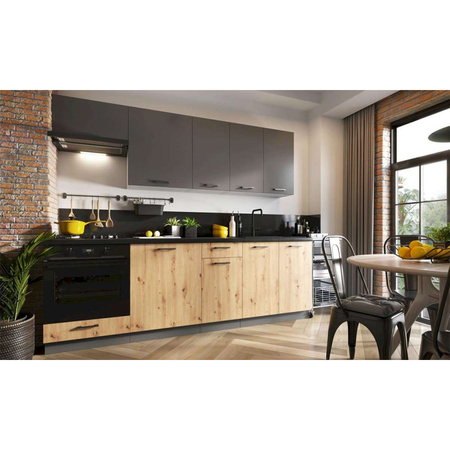 Szafka wisząca kuchenna KLARA WS80 grafit