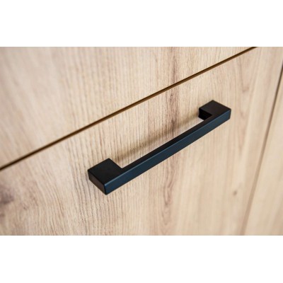 Szafka kuchenna KLARA D60S3 z szufladami grafit dąb artisan