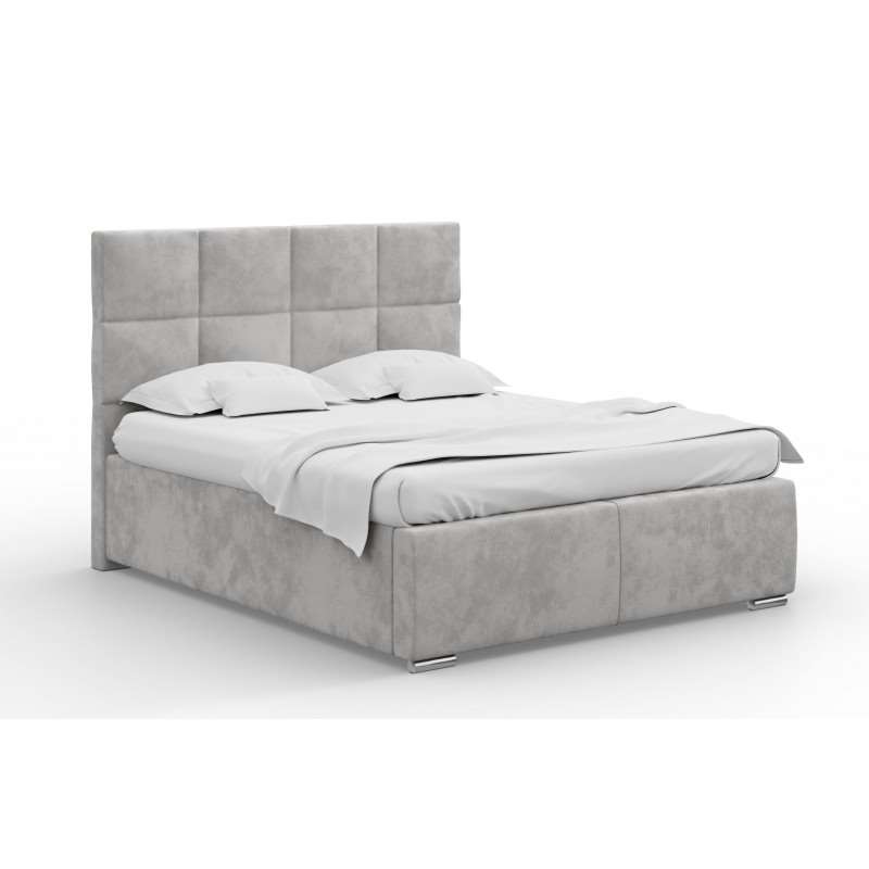 Łóżko kontynentalne MONA 180x200 cm z pojemnikiem Monolith 84