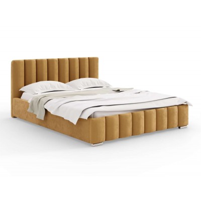 Łóżko tapicerowane NOEMI z pojemnikiem 180x200 Magic Velvet 2215