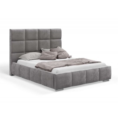 Łóżko tapicerowane SARA wysoki zagłówek 180x200 cm Venus Velvet 2929