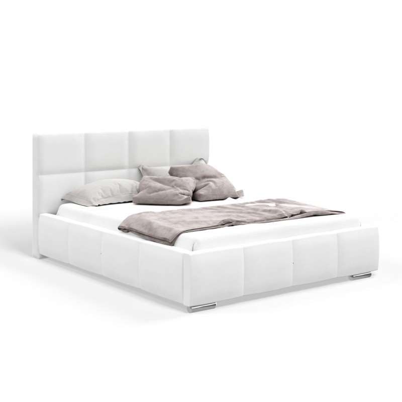 Łóżko tapicerowane SARA z pojemnikiem 180x200 Madryt 920