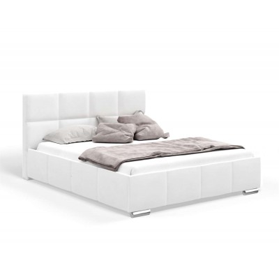 Łoże tapicerowane z pojemnikiem SARA SLIM 160x200 cm Madryt 920