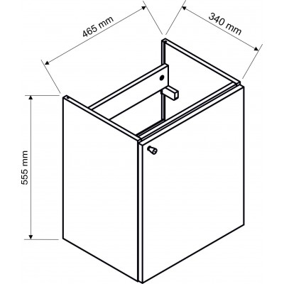 Szafka dolna SENYA 47 cm Szafka dolna SENYA 47 cm