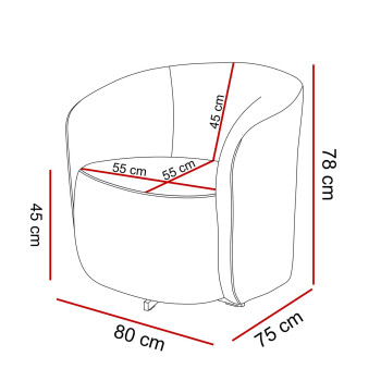 Fotel obrotowy SWING