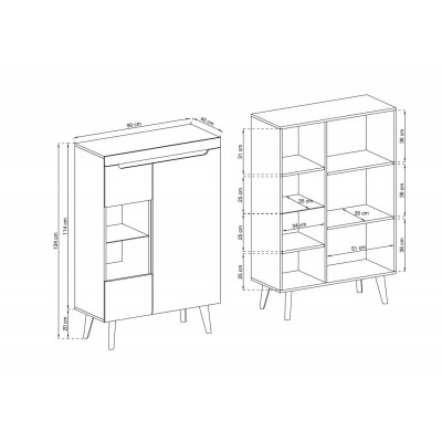 Meblościanka NORDICA