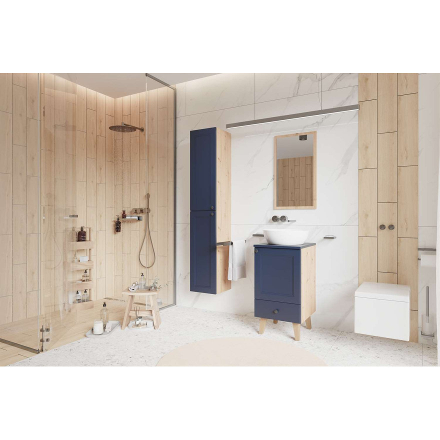 Szafka pod umywalkę WENECJA z blatem 40 cm