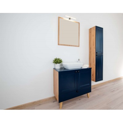 Szafka pod umywalkę WENECJA z blatem 60 cm