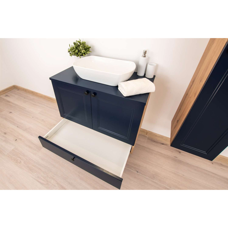 Szafka pod umywalkę WENECJA z blatem 60 cm