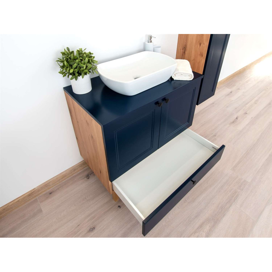 Szafka pod umywalkę WENECJA z blatem 60 cm