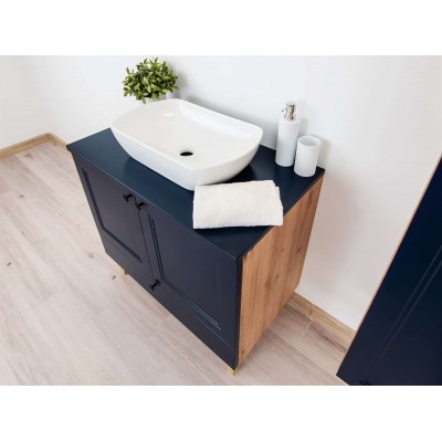 Szafka pod umywalkę WENECJA z blatem 60 cm