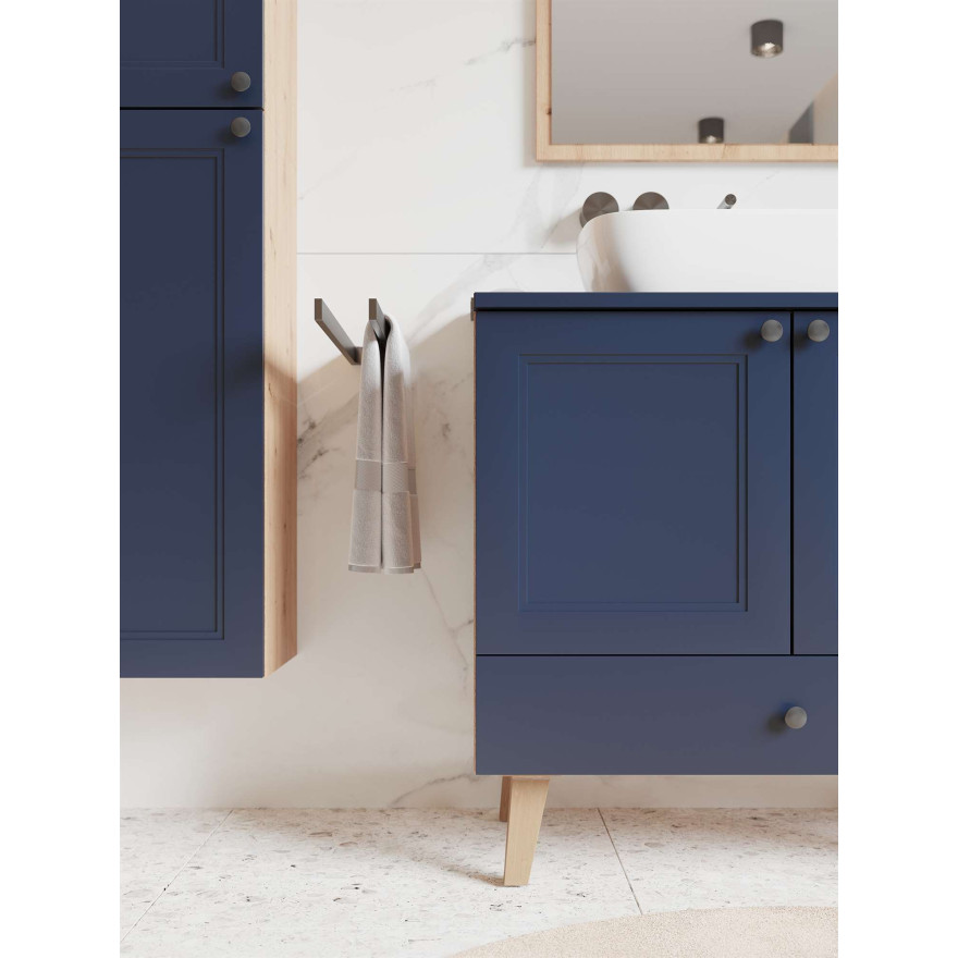 Szafka pod umywalkę WENECJA z blatem 80 cm