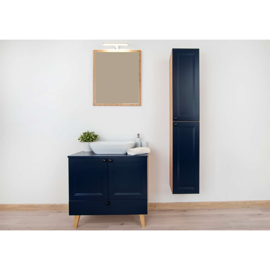 Szafka pod umywalkę WENECJA z blatem 80 cm