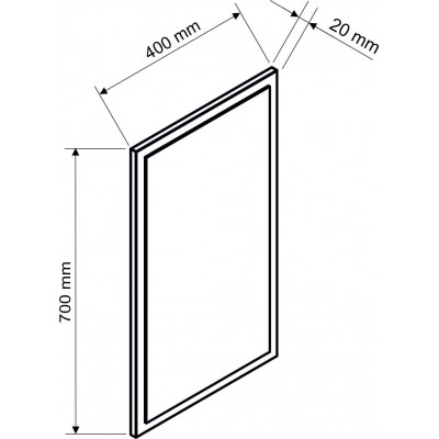 Lustro wiszące WENECJA 40 cm Lustro wiszące WENECJA 40 cm