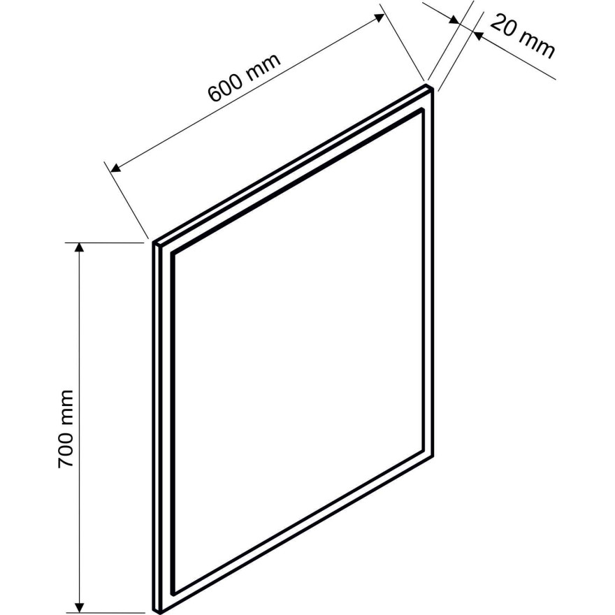 Lustro wiszące WENECJA 60 cm Lustro wiszące WENECJA 60 cm