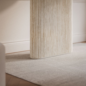 Stół do jadalni OVI z ryflowaną podstawą