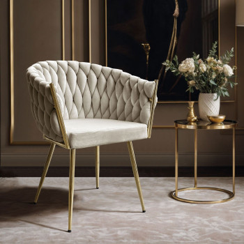 Krzesło tapicerowane ROSALIE