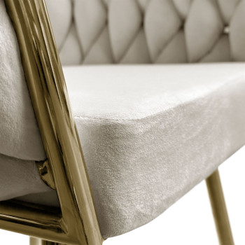 Krzesło tapicerowane ROSALIE